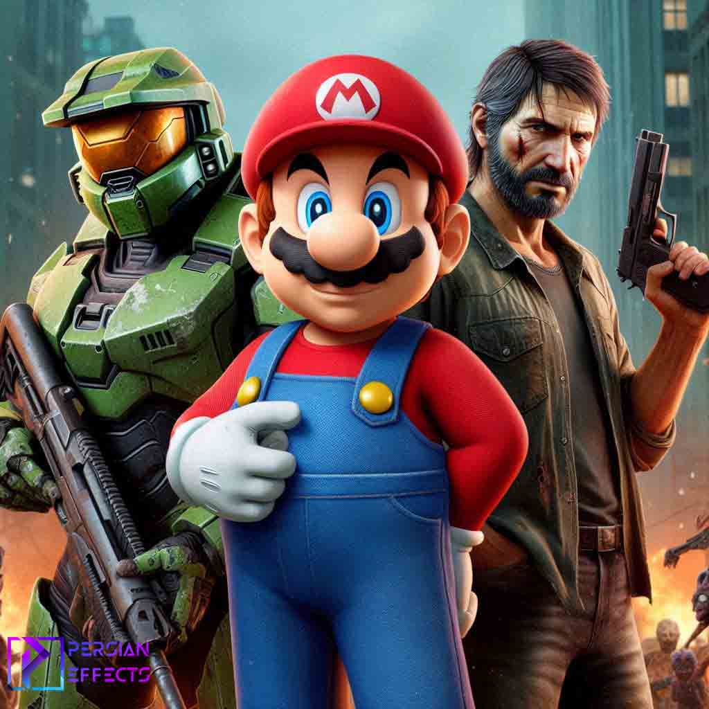 جلوه های ویژه در بازی های کامپیوتری 15 video games VFX